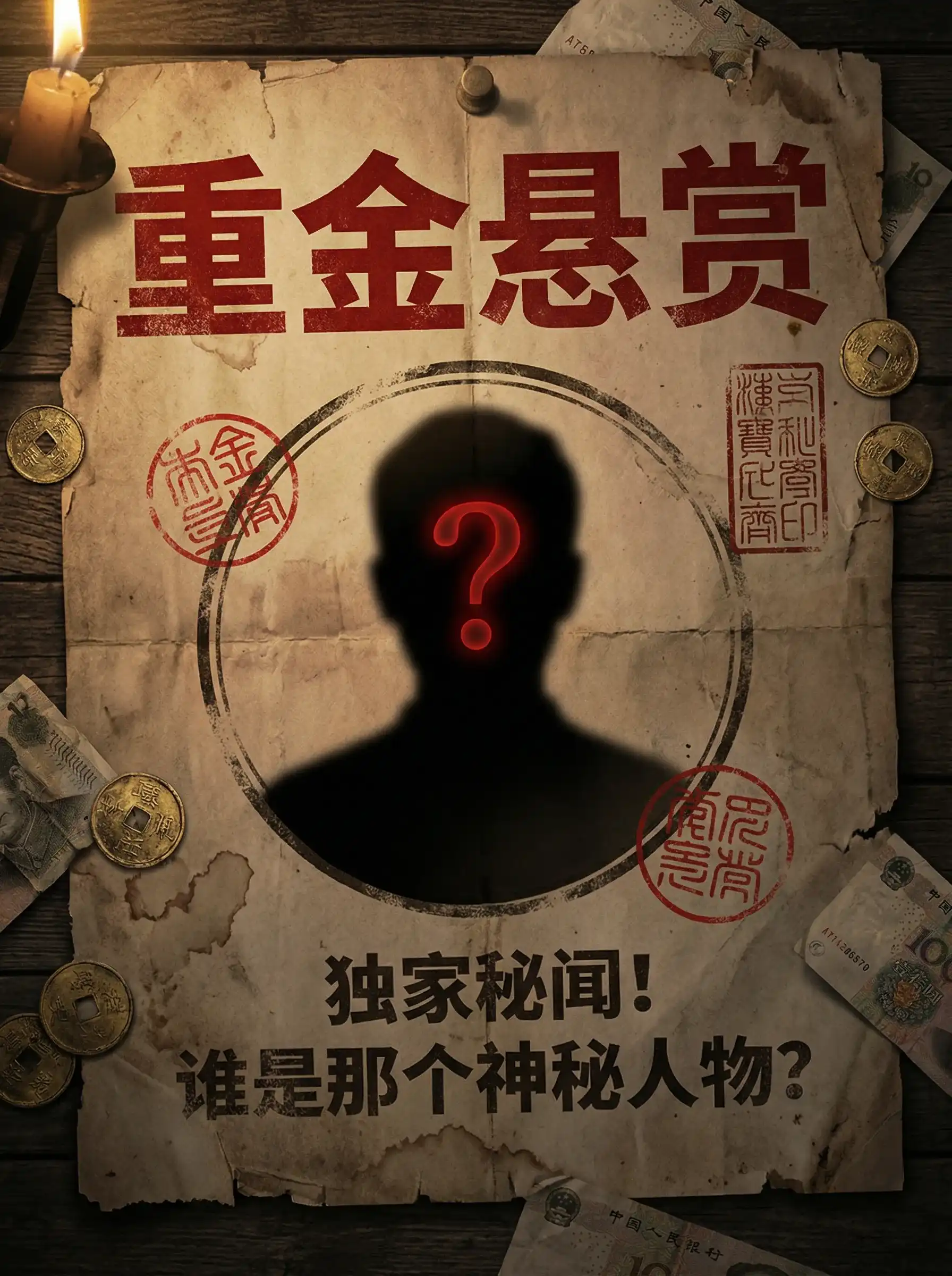 尤物丧志 - 重金悬赏线索征集令